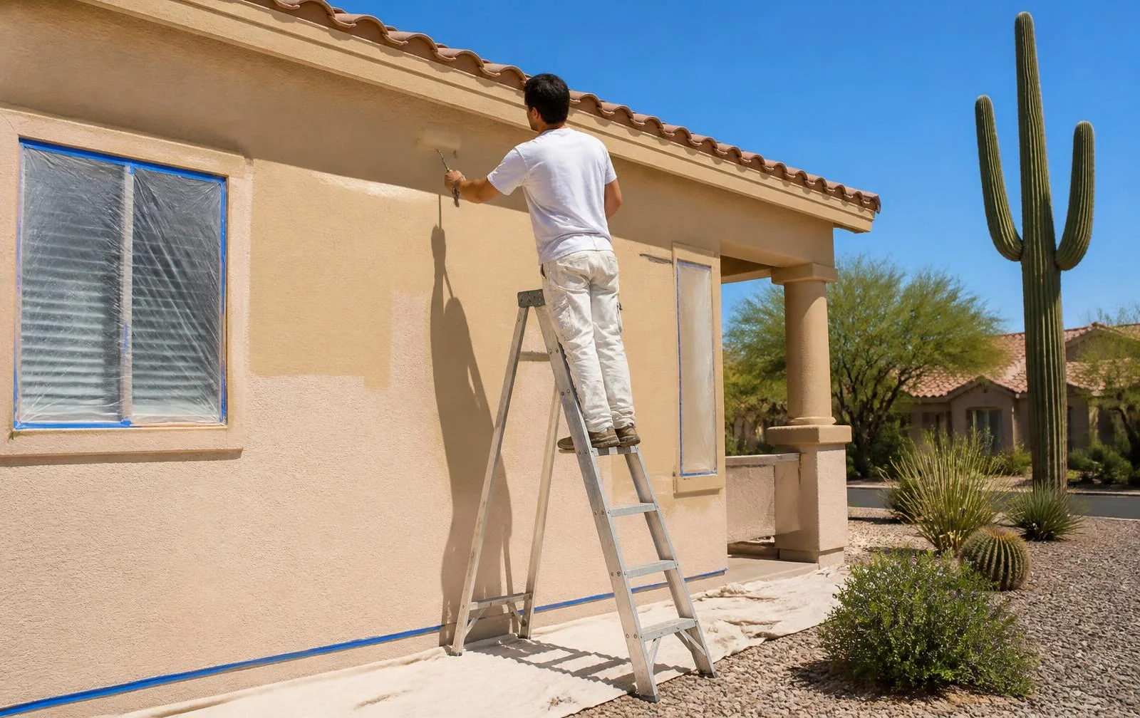 Exterior House Painting Cost in Phoenix and the West Valley: What Homeowners Should Know, house painting tips for Sun City, AZ homeowners